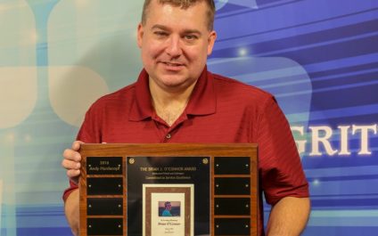 The 1st recipient of the Brian J. O’Connor Award : Andy Hardecopf