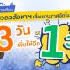 โปรฯ ส่งท้ายเดือน หมวดอสังหาฯ เลื่อนประกาศอัตโนมัติ 3 วัน เราเพิ่มให้อีก 1 วัน