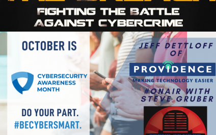 Defeat The Breach Featured on The Steve Gruber Show on WJIM for CyberSecurity Awareness Month