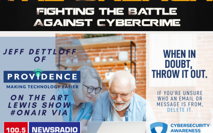 Defeat The Breach Featured on The Art Lewis Show on WSGW 790am