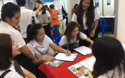 เวิลด์เอ็ด เอเจนซี่อันดับ 1 เรียนต่ออเมริกาโดย U.S. News ได้เข้าร่วมงาน Job & Education Fair @ ม.เกษตรศาสตร์บางเขน