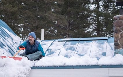 Here’s how to safely clear your roof of snow and ice