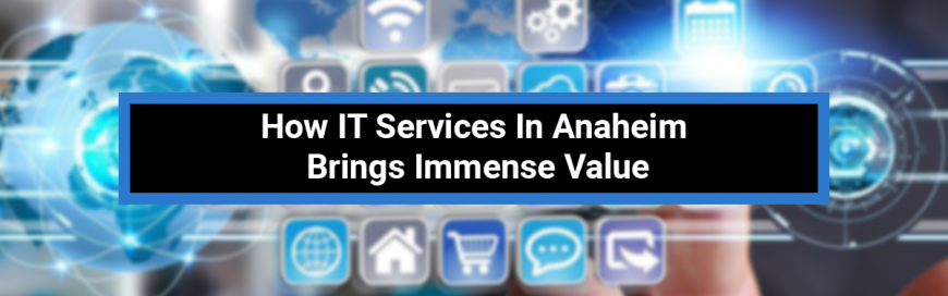 How IT Services In Anaheim Brings Immense Value