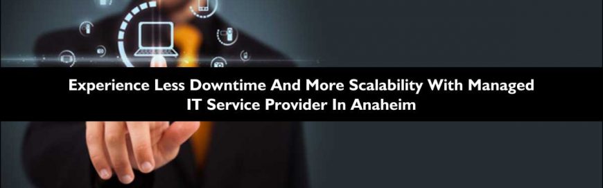 Experience Less Downtime And More Scalability With Managed IT Service Provider In Anaheim
