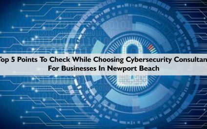 Top 5 Points To Check While Choosing Cybersecurity Consultant For Businesses In Newport Beach