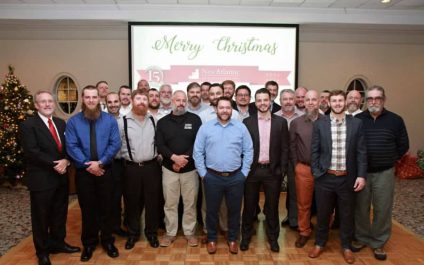 Twenty-five of New Atlantic employees participated in No Shave November raising $2,500 for the Jimmy V Foundation.