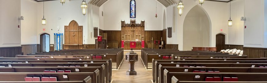 New Atlantic Completes Historic Renovation of Augsburg Lutheran Church and Campus
