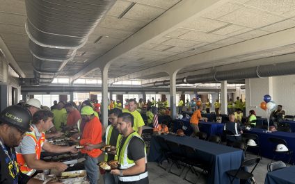 New Atlantic Hosts Subcontractor Appreciation Lunch at East Union Middle School
