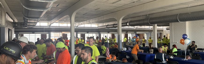 New Atlantic Hosts Subcontractor Appreciation Lunch at East Union Middle School