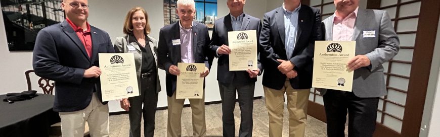 Memorial Belltower Rehabilitation and Carillon Installation Honored with Anthemion Award for Historic Preservation