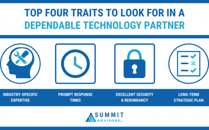 Top Four Traits to Look for in a Dependable Technology Partner