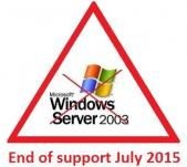 Windows Server 2003 is reaching End of Life