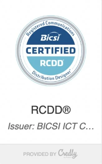 bicsi rcdd certified logo