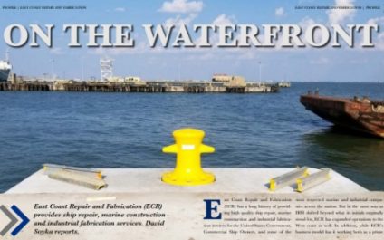 On the Waterfront – East Coast Repair and Fabrication (ECR) provides ship repair, marine construction and industrial fabrication services