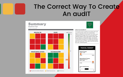 MSP Sales Tools: The Correct Way To Create An audIT