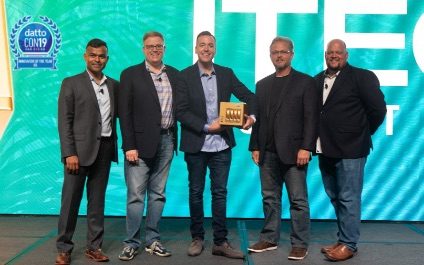 ITECH Solutions is honored with 2019 Innovator of the Year Golden Datto Award