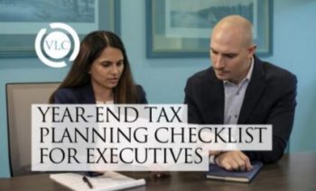 Year-End Tax Planning Checklist for Executives