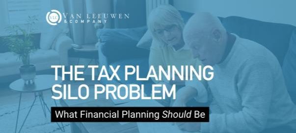 The Tax Planning Silo Problem