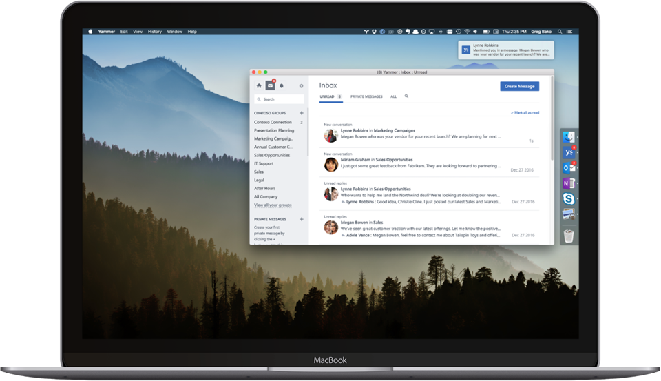 yammer app for mac