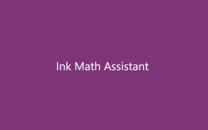 Graph math equations with Ink math assistant in OneNote for Windows 10