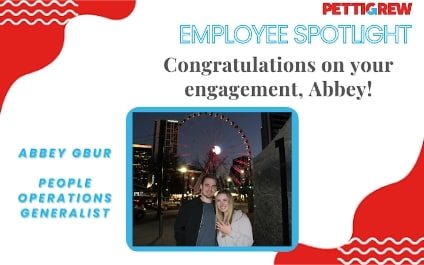 Employee Spotlight: Congratulations on your engagement, Abbey!