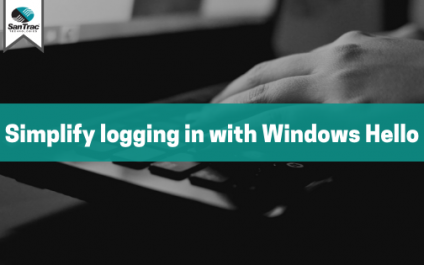 Simplify logging in with Windows Hello