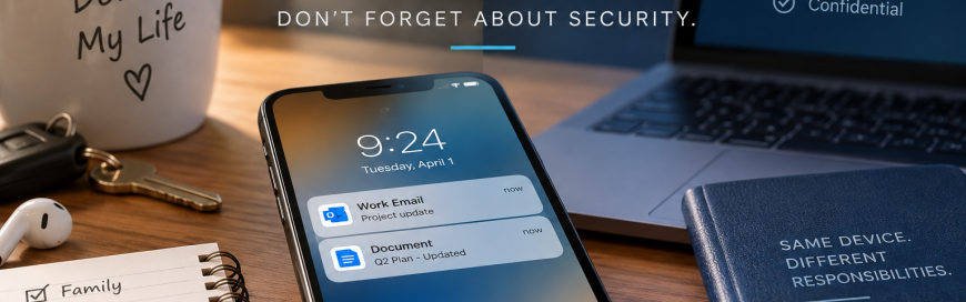 Do You Have Work Data on Your Personal Device?