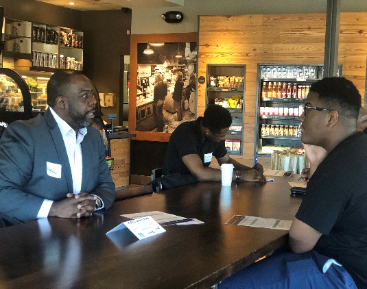 SanTrac President Participates in 10K Connections Mentoring Event 2