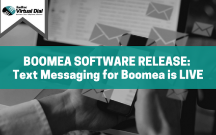 Text Messaging for  Boomea is LIVE