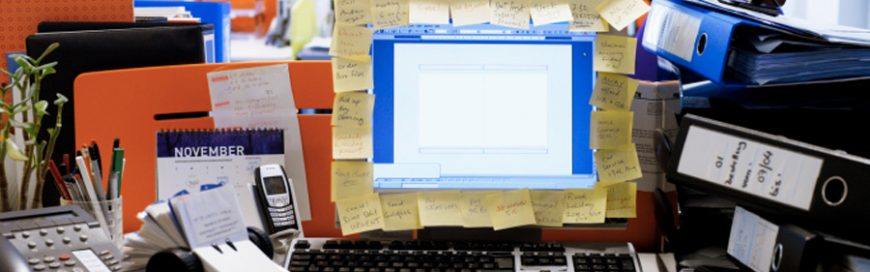 Get more work done by getting rid of desktop clutter
