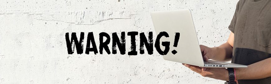 10 Early Warning Signs of Impending Computer Disasters