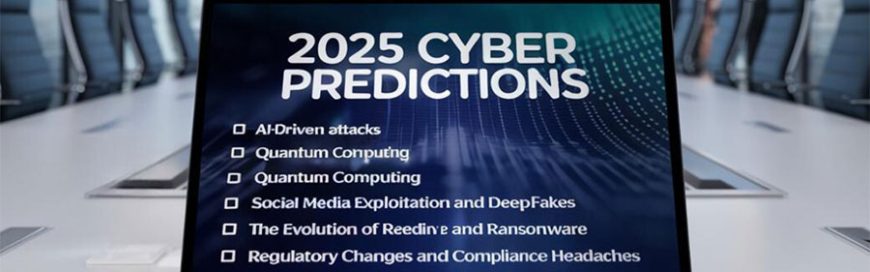 2025 Cybersecurity Predictions: What To Expect And How To Prepare