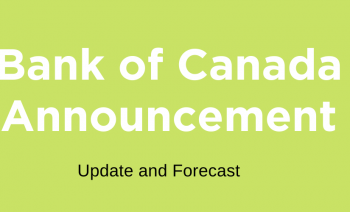 Bank of Canada Announcement