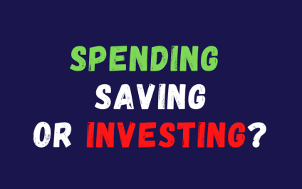 Spending, Saving or Investing? An Infographic