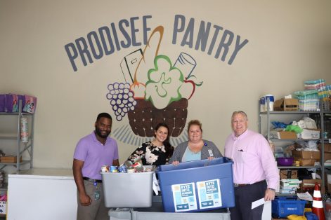 Bis Partners With Local Non Profit Food Pantry