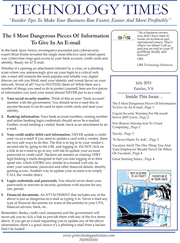 GRS-Technology-Solutions_July_2015_Newsletter-1