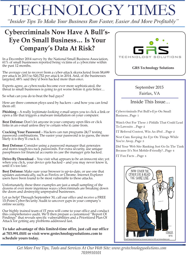 GRS-Technology-Solutions_September_2015_Newsletter-1