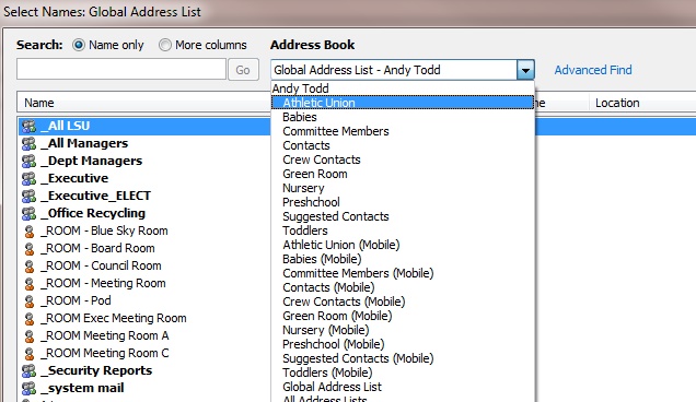 How To Add Public Folder Contacts To The Outlook Address Book | GRS ...