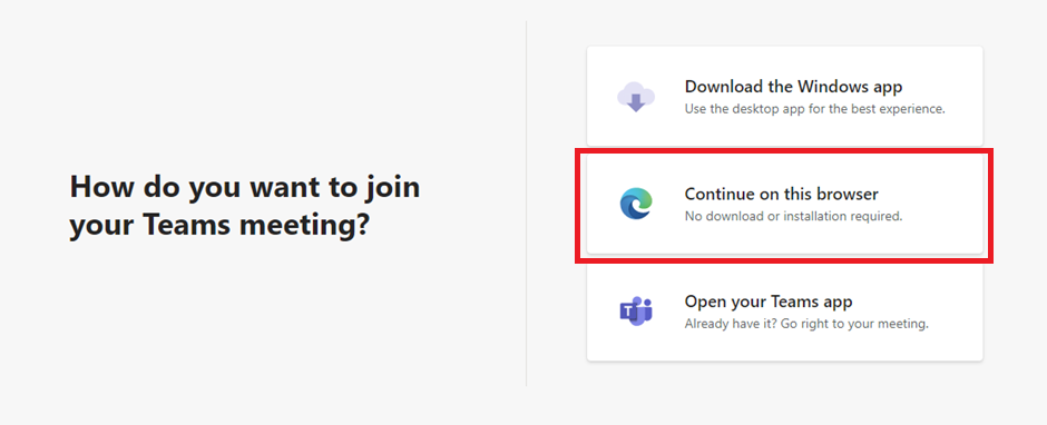 How to join a Teams meeting as an external user | GRS Technology Solutions