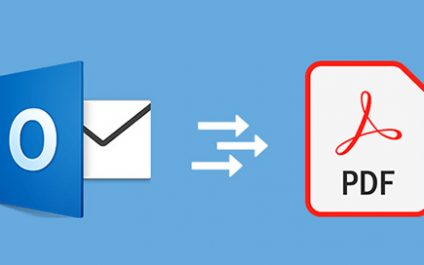 How print multiple emails to a single pdf file in Outlook