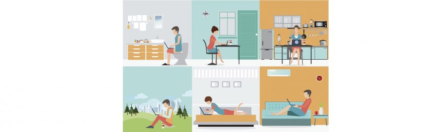 Working from anywhere