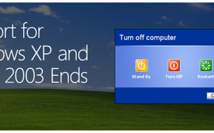 Microsoft End of Life Windows XP, Sharepoint 2003, Exchange 2003 and Office 2003