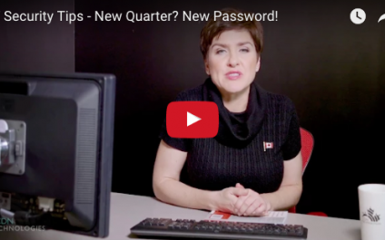 New Quarter… New Password