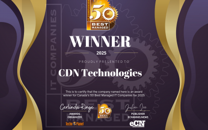 CDN Technologies Recognized Once Again as One of Canada’s 50 Best Managed IT Companies for 2025