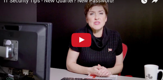New Quarter… New Password