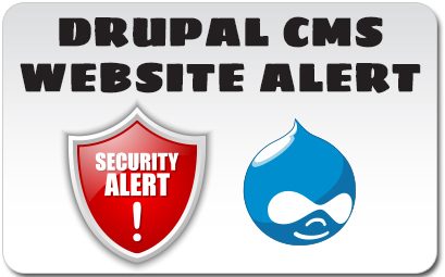 Drupal Website Security Alert