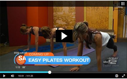 inBalance on SA Live: Pilates moves you can do at home
