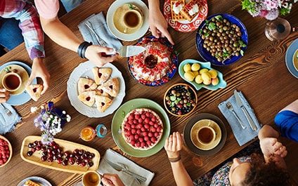 Keeping the holiday weight gain away!