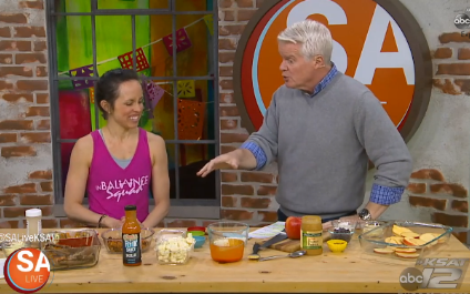 inBalance on SA Live! Superbowl Snack Makeover