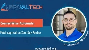 ConnectWise Automate: Patch Approval on Zero-Day Patches